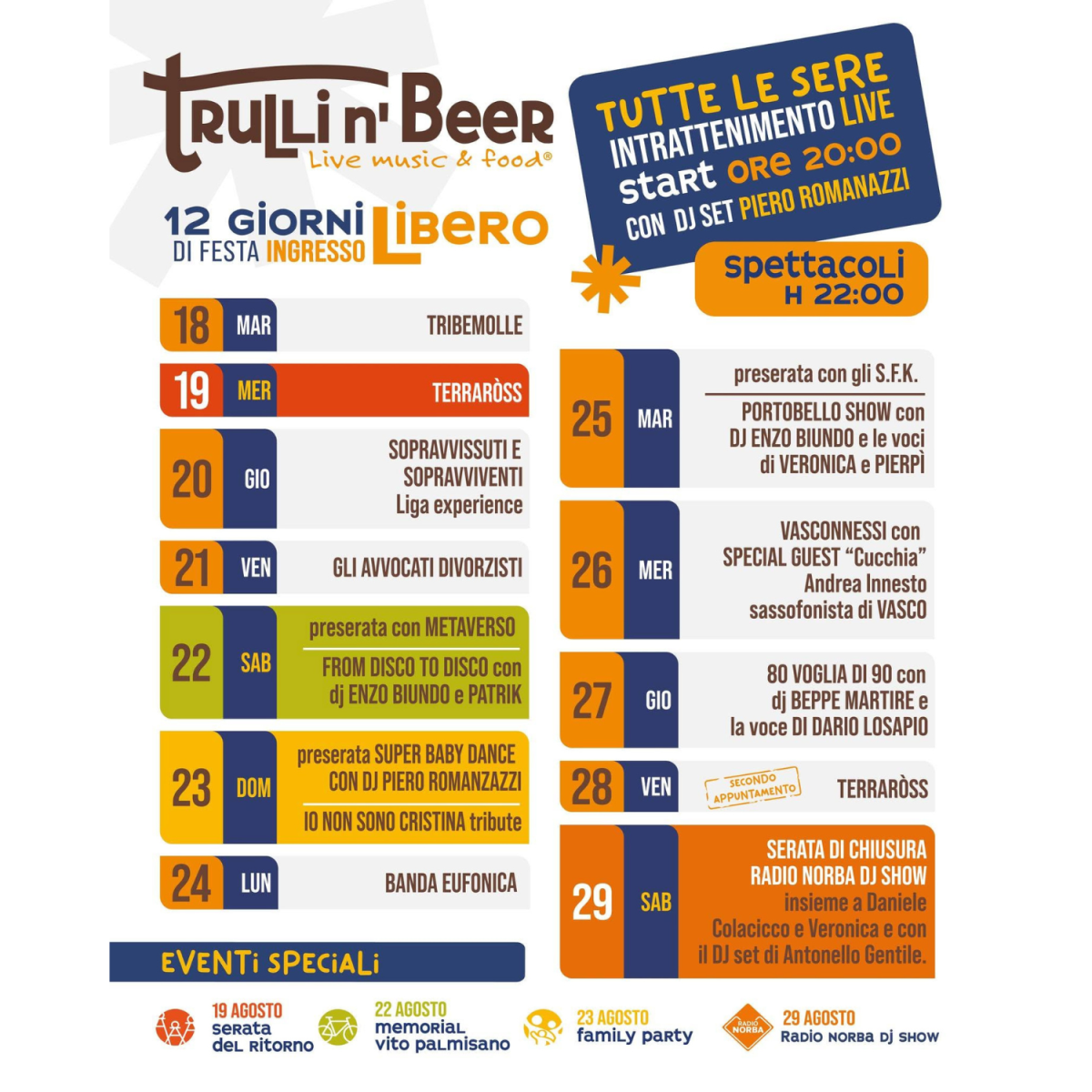 Programma Festa della Birra